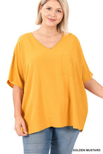 Load image into Gallery viewer, Jordyn  V-Neck Top-Curvy