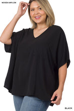 Load image into Gallery viewer, Jordyn  V-Neck Top-Curvy