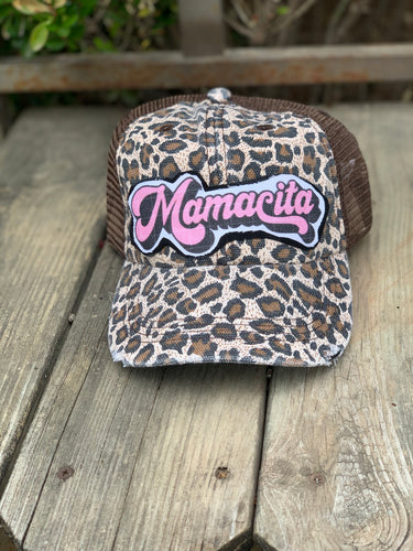 Leopard Mamacita Hat