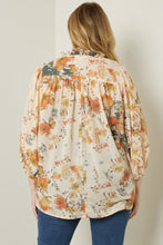 Load image into Gallery viewer, Autumn Floral Top-Curvy