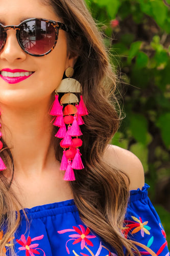 Chandelier Tassel Earring