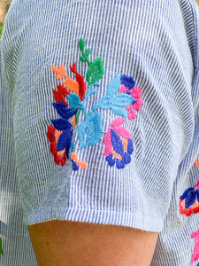 Playa Embroidery Dress