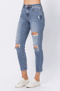 Kaylee Slim Fit Distressed Jeans