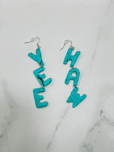 Yee Haw Clay Earrings