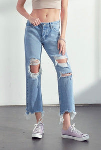 Alexis Relaxed Straight Jeans