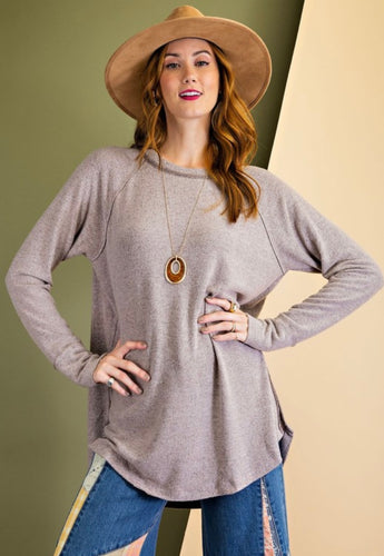 Kayce Brushed Knit Tunic