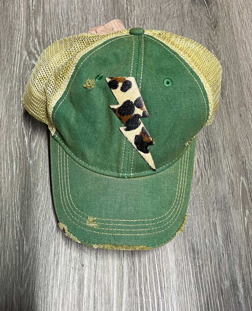 Leopard Bolt Hat